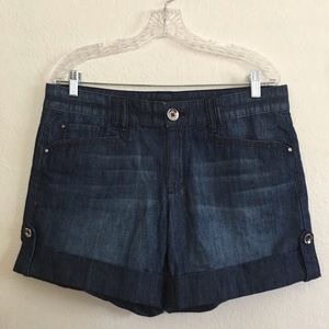 White House Black Market denim shorts